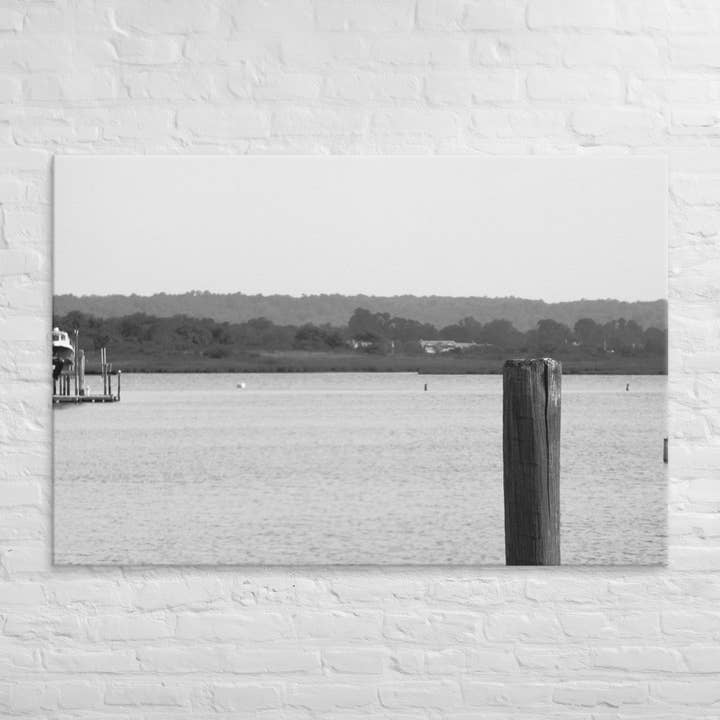 Impressions sur toile Lonely Water pour la vente par Monmouth Paragon