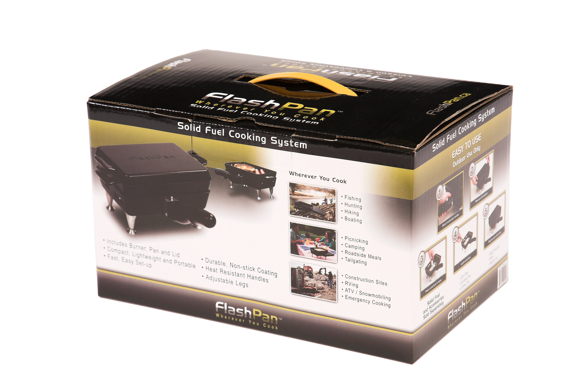 Flashpan – wholesale Cooking pot – Flashpan Solid Fuel Cooking Pan5