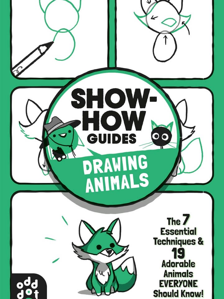 Show-How Guides: Drawing Animals: Techniques & Animals for wholesale by Macmillan Publishers