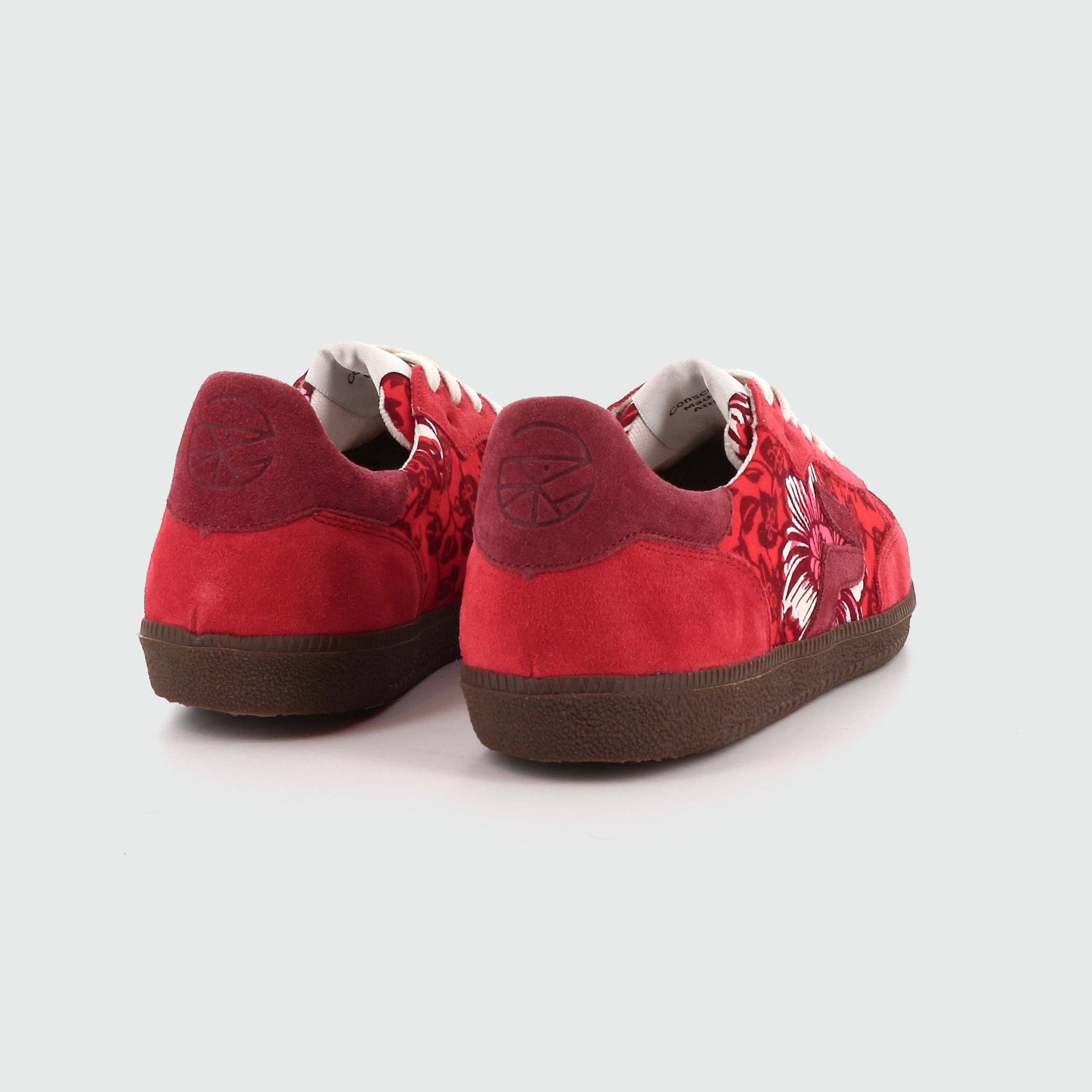 Panafrica - Vente Baskets tendance – femme - Sahara Amarante0