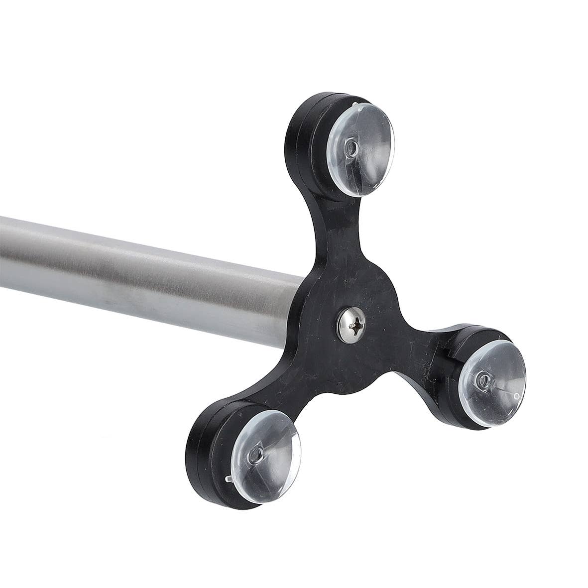 silver Paper towel holder with suction cups, stainless steel for wholesale on Faire1