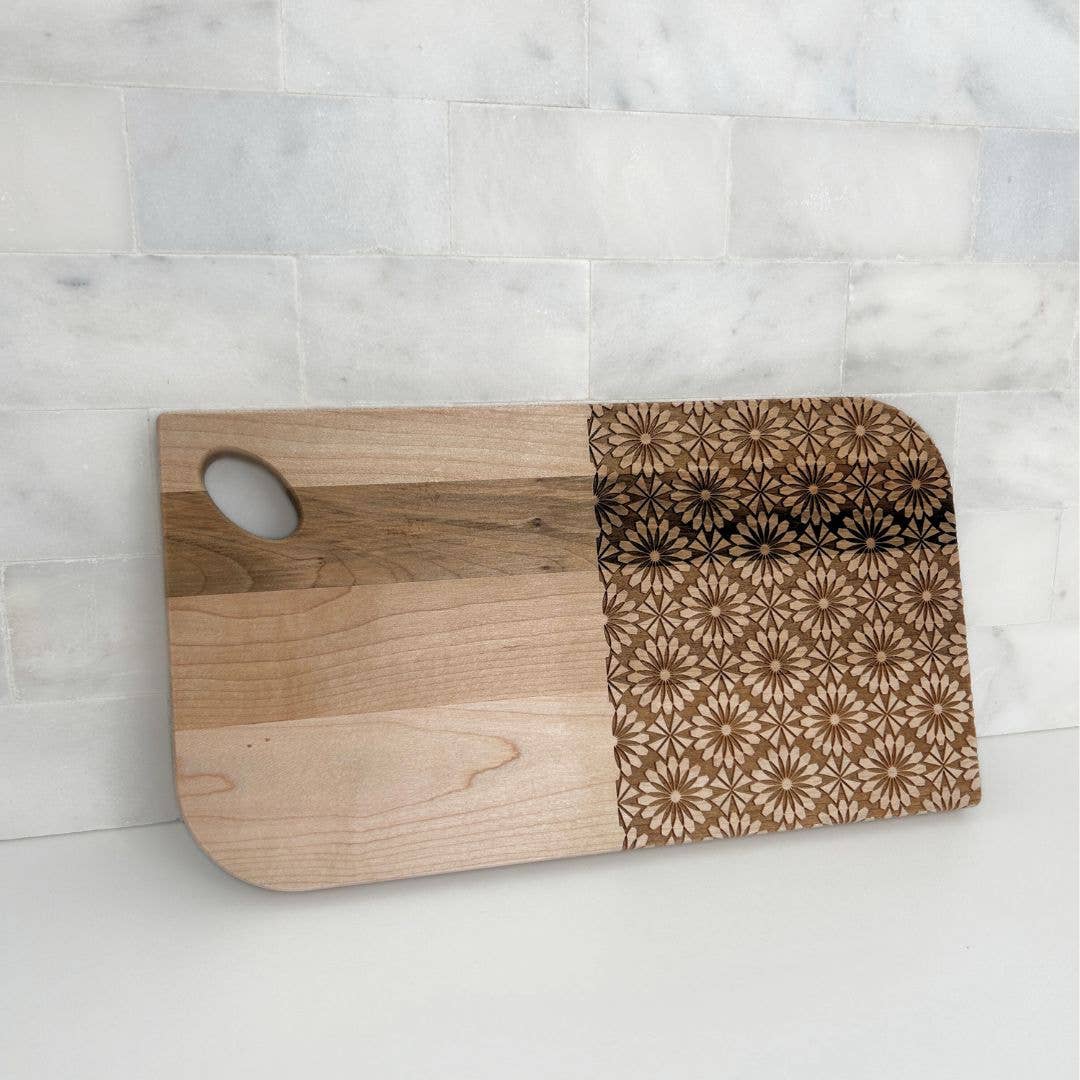 Lucca - Wholesale Snijplank - Spalted esdoorn stervormige snijplank2