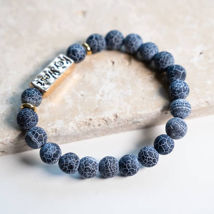 Haven - Wholesale Beaded bracelet - Customizable Earth Stone Bead Bracelet3