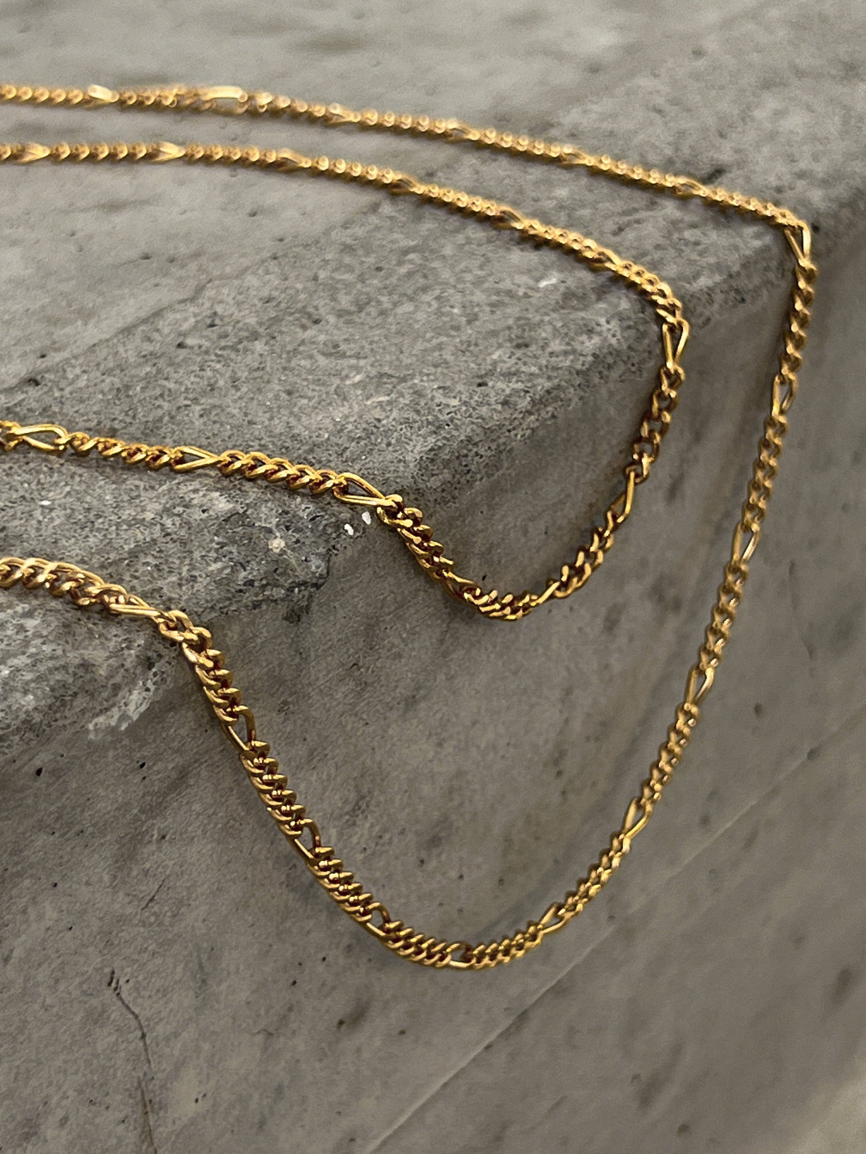 Shiftd Jewelry - Vente Collier maille et chaîne - Chaîne Figaro Vintage2