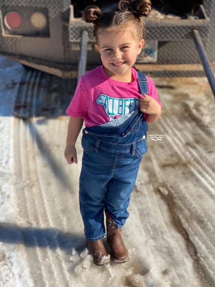 Flying S Company - Wholesale Screen Printed T-Shirt - Kids - Kids Eat Beef Tee3