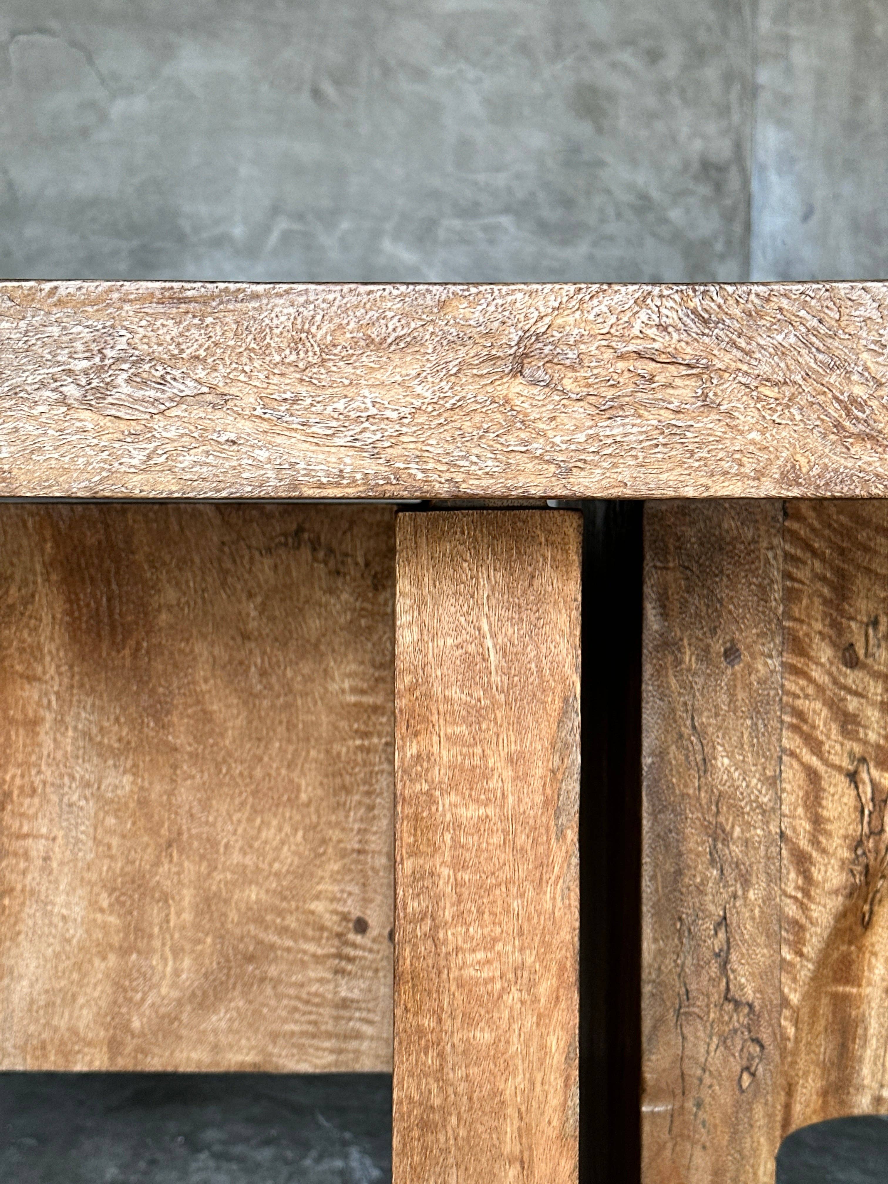 Office Objets - Wholesale Coffee Table - Massive mango wood table 2m10x1m4