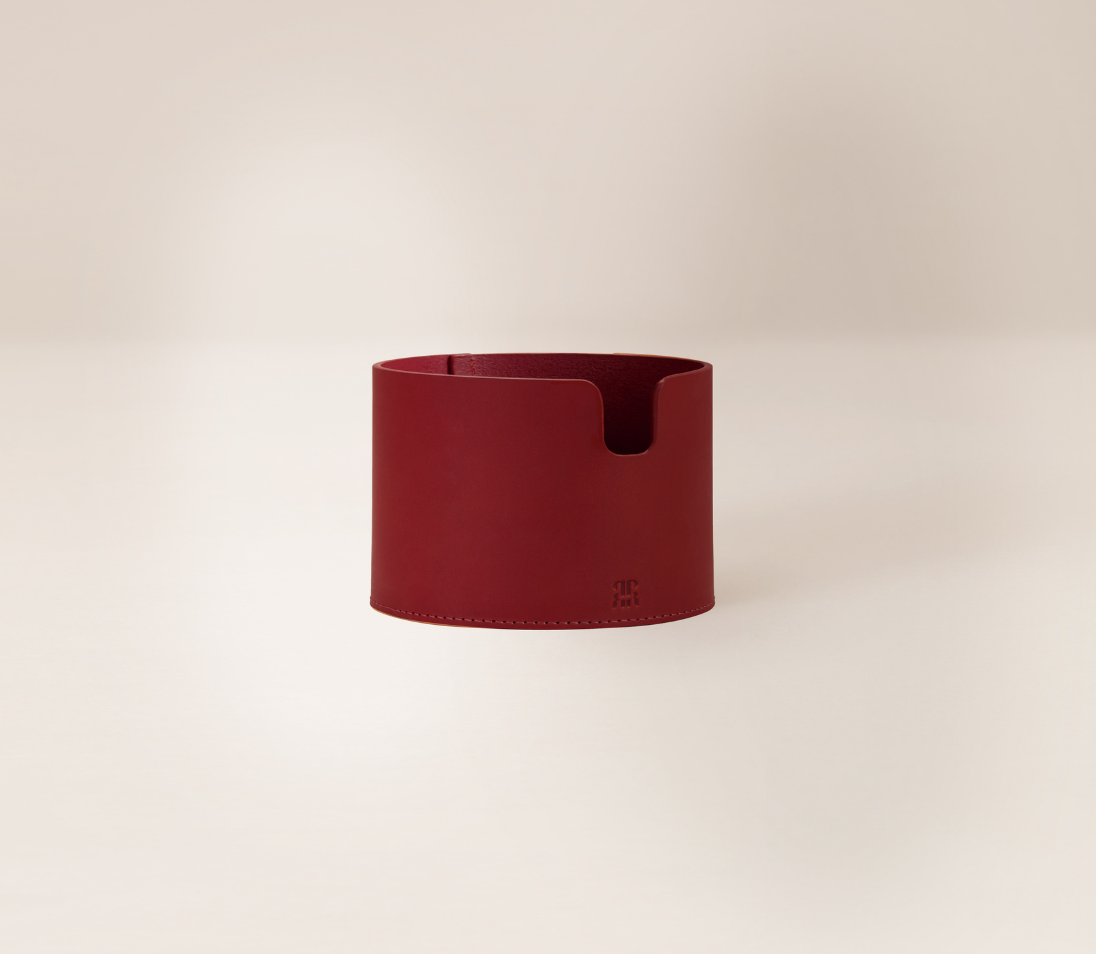 Paradise Row - Venta al por mayor Botelleros - Soporte de cuero para botellas de vino14