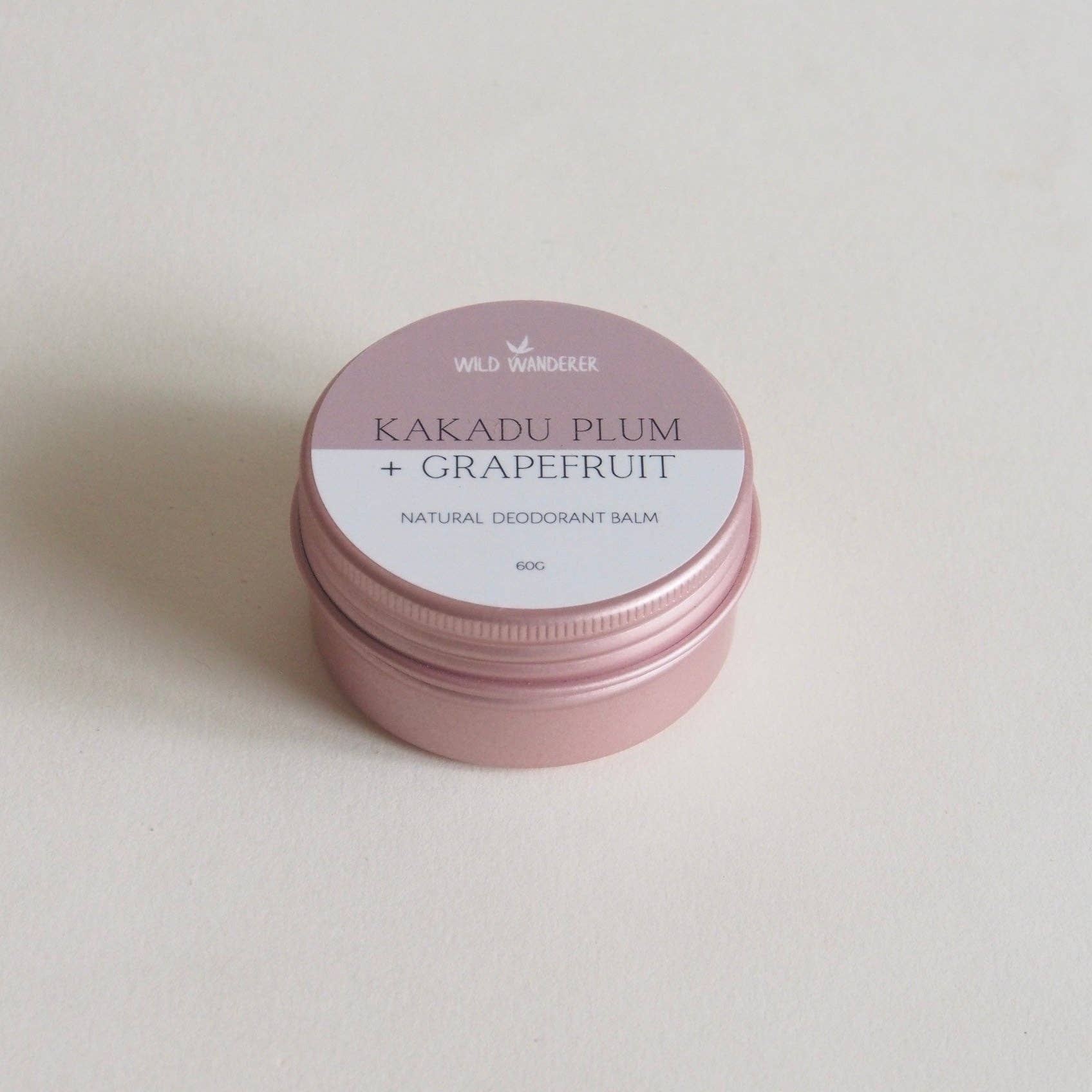 Wild Wanderer - Wholesale Deodorant – Women's - Kakadu Plum + Grapefruit Natural Deodorant Balm0