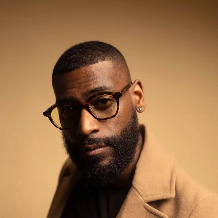 Dusk 46mm Geometric Eyeglasses - Brown Tortoise for wholesale by NCMPRBL