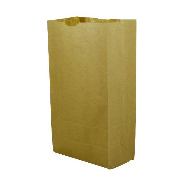 Piccole buste in carta kraft senza manici (18+11 x 34 cm) per la vendita all'ingrosso da parte di PUNTOQPACK