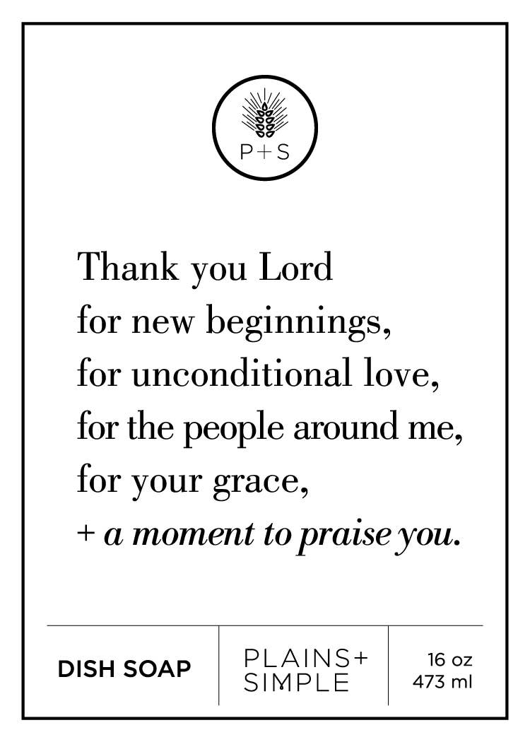 Plains + Simple - Wholesale Soap Dispenser - Thank You Lord Amber Glass Reusable Soap/Lotion Dispenser7