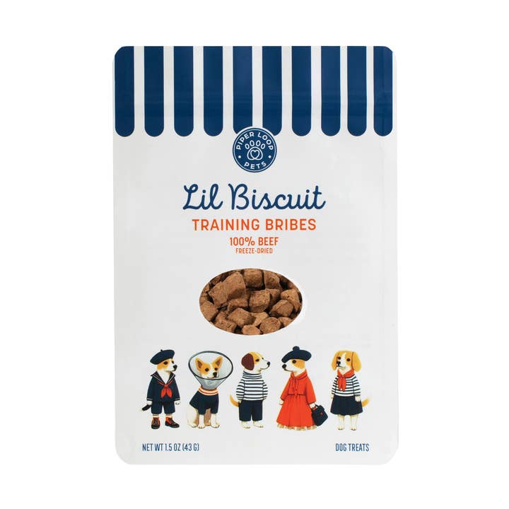 Treat Pouch — Freeze-Dried Beef 12-Pack for wholesale by Piper Loop Pets