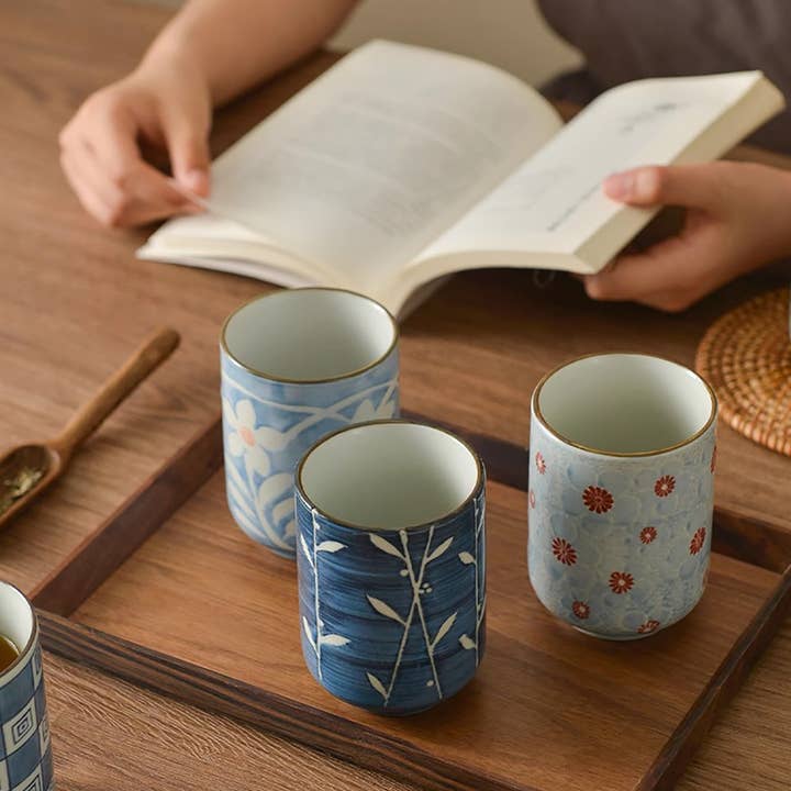 MinoCraft - Venta al por mayor Taza - Taza de cerámica estilo choko japonés