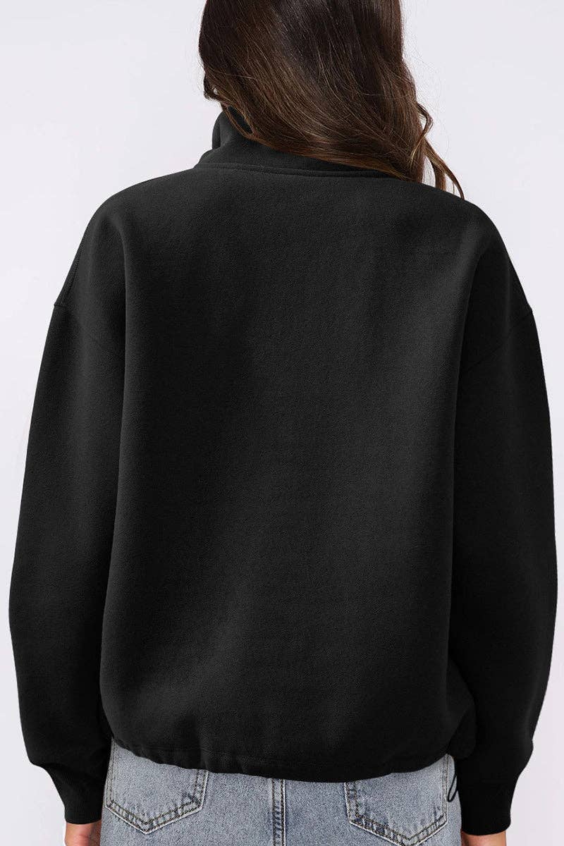 Mccolin - Wholesale Sweatshirt - Women's - Quarter-Zip Casual Sweatshirt5