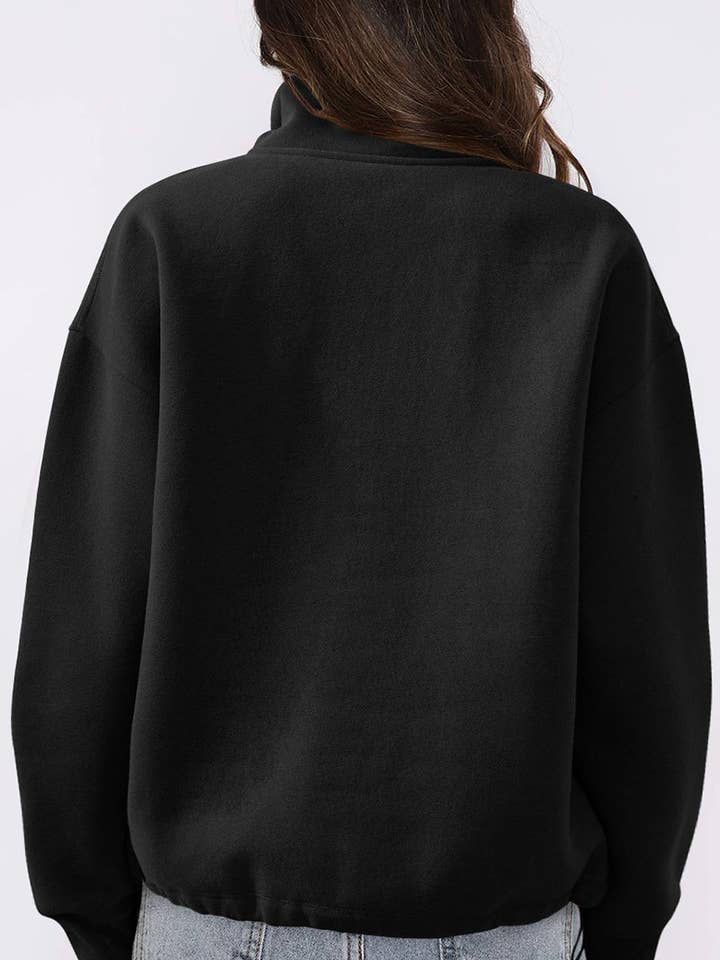 Mccolin - Wholesale Sweatshirt - Women's - Quarter-Zip Casual Sweatshirt5