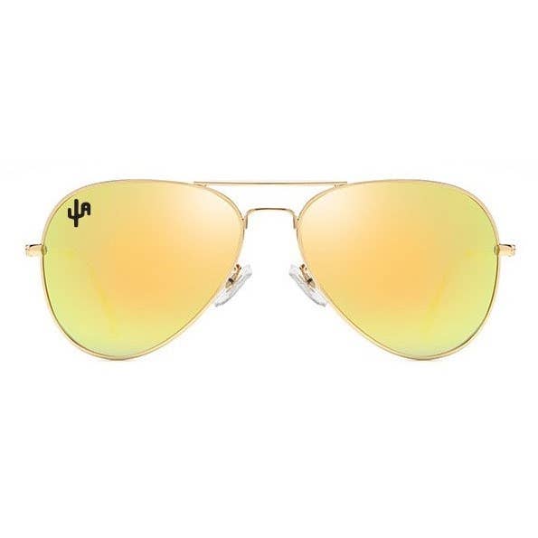 Kaktus Aviator | Röd Orange/Guld (2024) för wholesale av Cactus Alley Hat Co.
