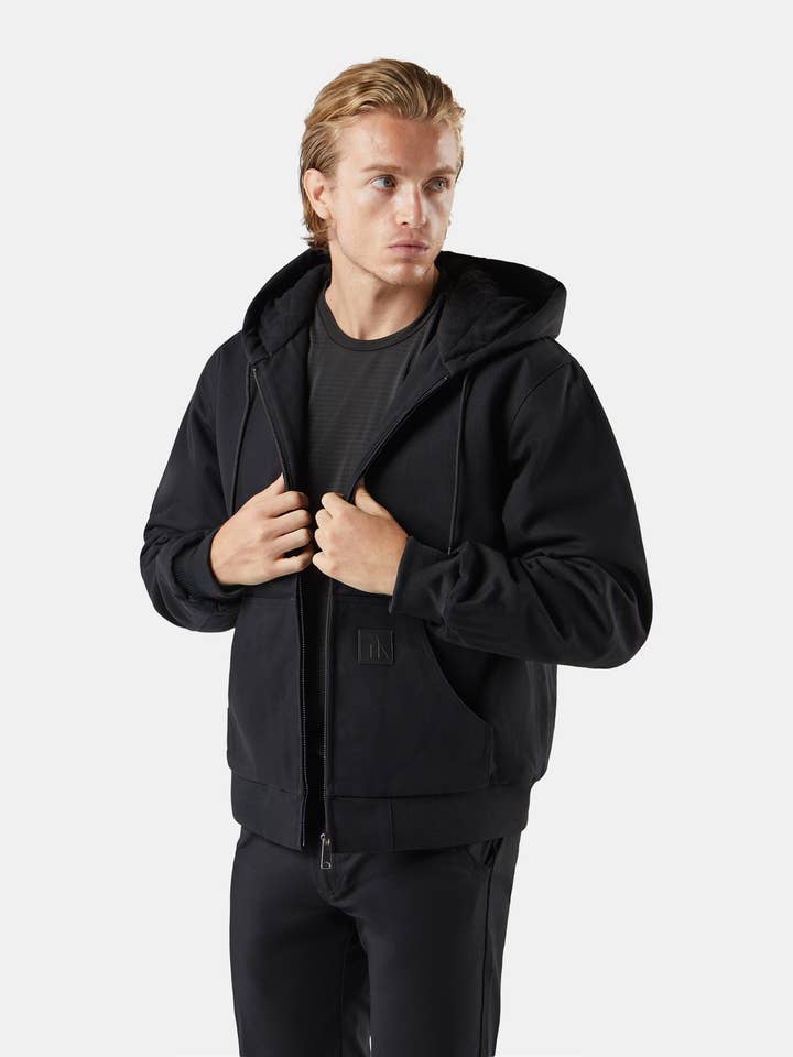 BAD WORKWEAR - Wholesale Jacket - Men's - BAD MICHIGAN â„¢ HEAVY-DUTY COTTON CANVAS HOODED JACKET