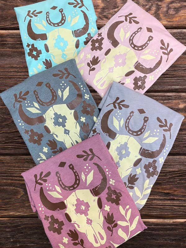 BC TAN STEER T-SHIRTS, TEES, TSHIRTS, for wholesale by L&B Life