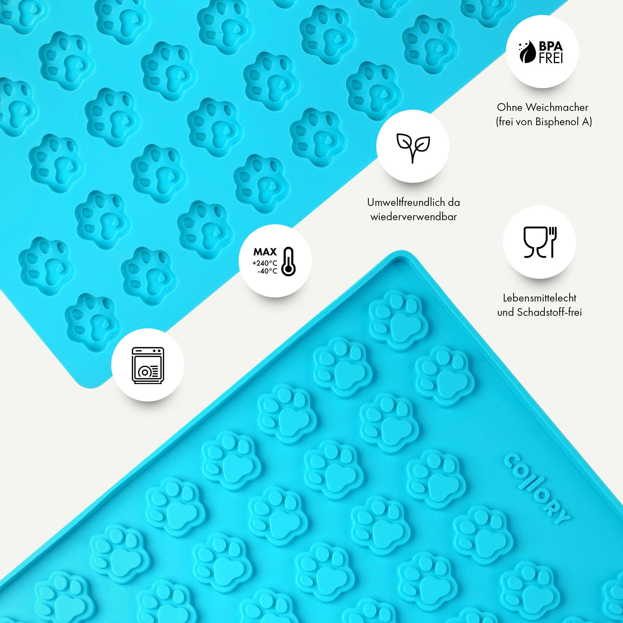 Collory – wholesale Bakplåt/-matta – Tass bakmattor i (mini, medium)48