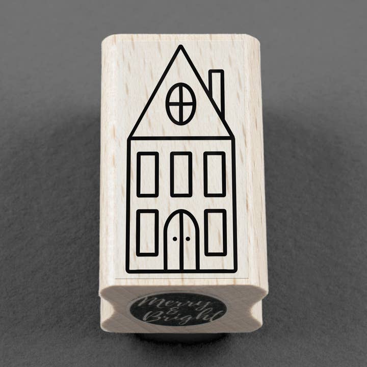 Stamp House 20 x 40 mm for wholesale by Merry and Bright