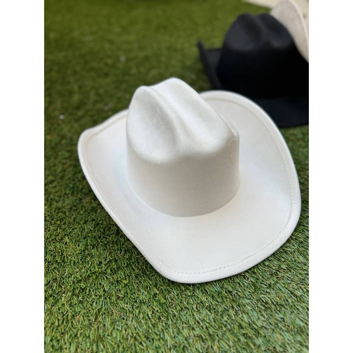 Love and Thyme - Wholesale Cowboy Hat - Women's - Best Seller! Vegan Suede Solid Color Western Cowboy Hat