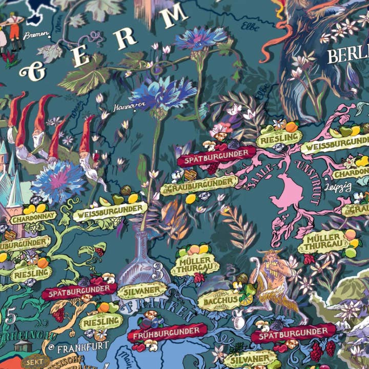 Water & Wines US - Wholesale Puzzle - Adult - Germany Wine Puzzle4