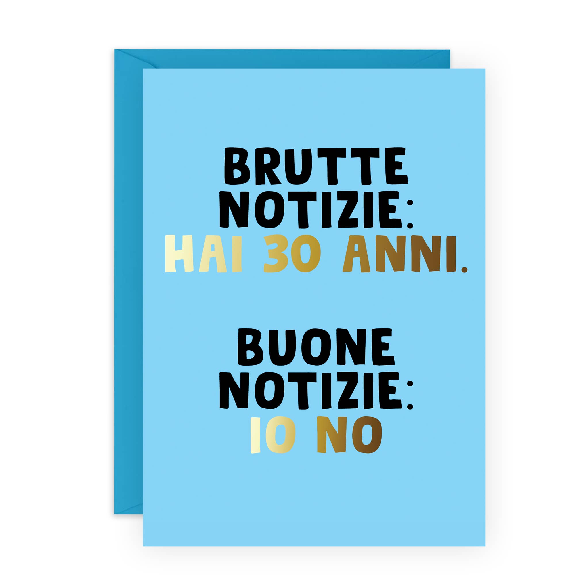Central 23 Cards - Wholesale Birthday Card - BUONE NOTIZIE Funny Birthday Card for Him, Her0