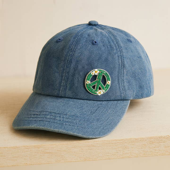 Matr Boomie Fair Trade - Vente Broches - Broche Épinglette de Paix Perlée Bala Mani - Fait Main2