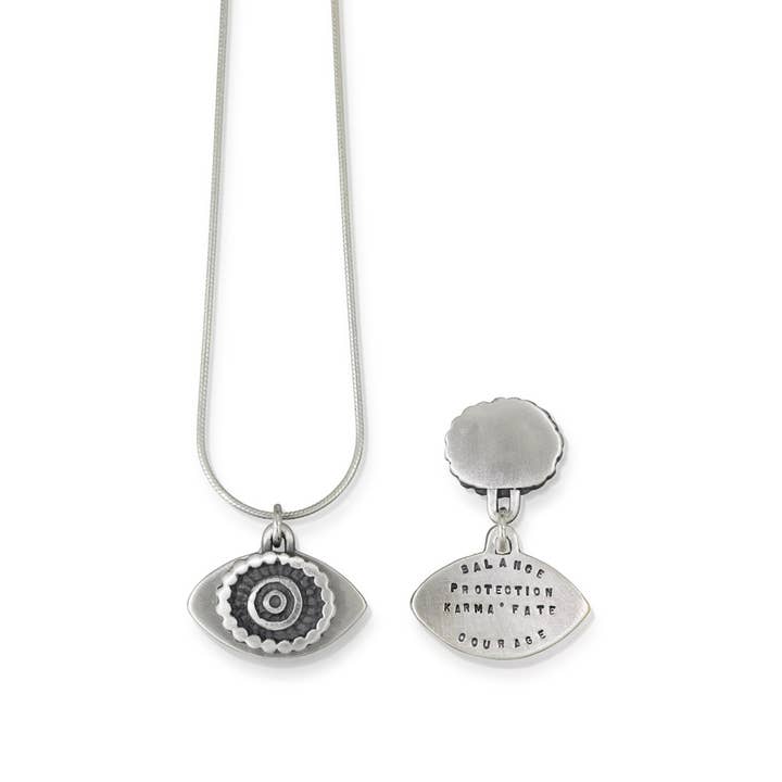 Kathy Bransfield Jewelry - Wholesale Pendant/Charm Necklace - Protection Eye Necklace