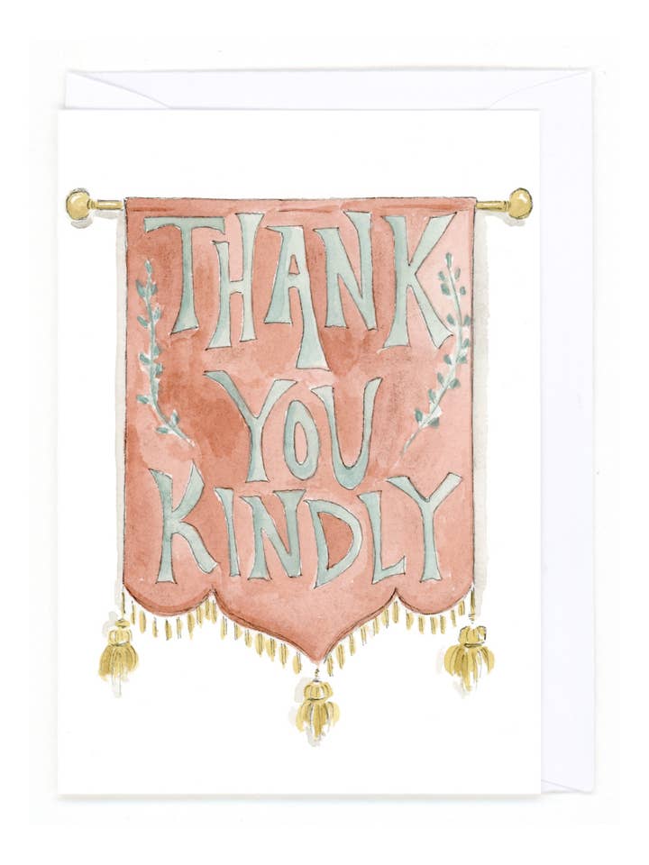 "Smalls - Thank you" for wholesale by Bear on Paper