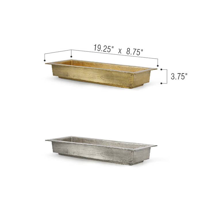 Galore Home - Vente Jardinière - Jardinière en métal