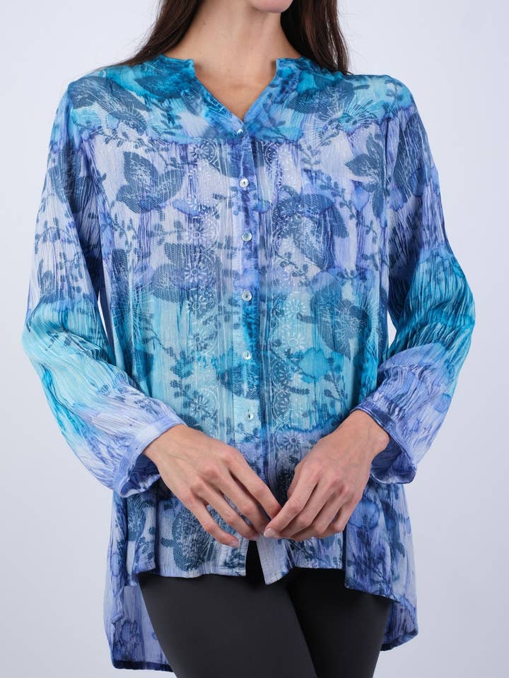 Serene Sea Top for wholesale by Sacred Threads