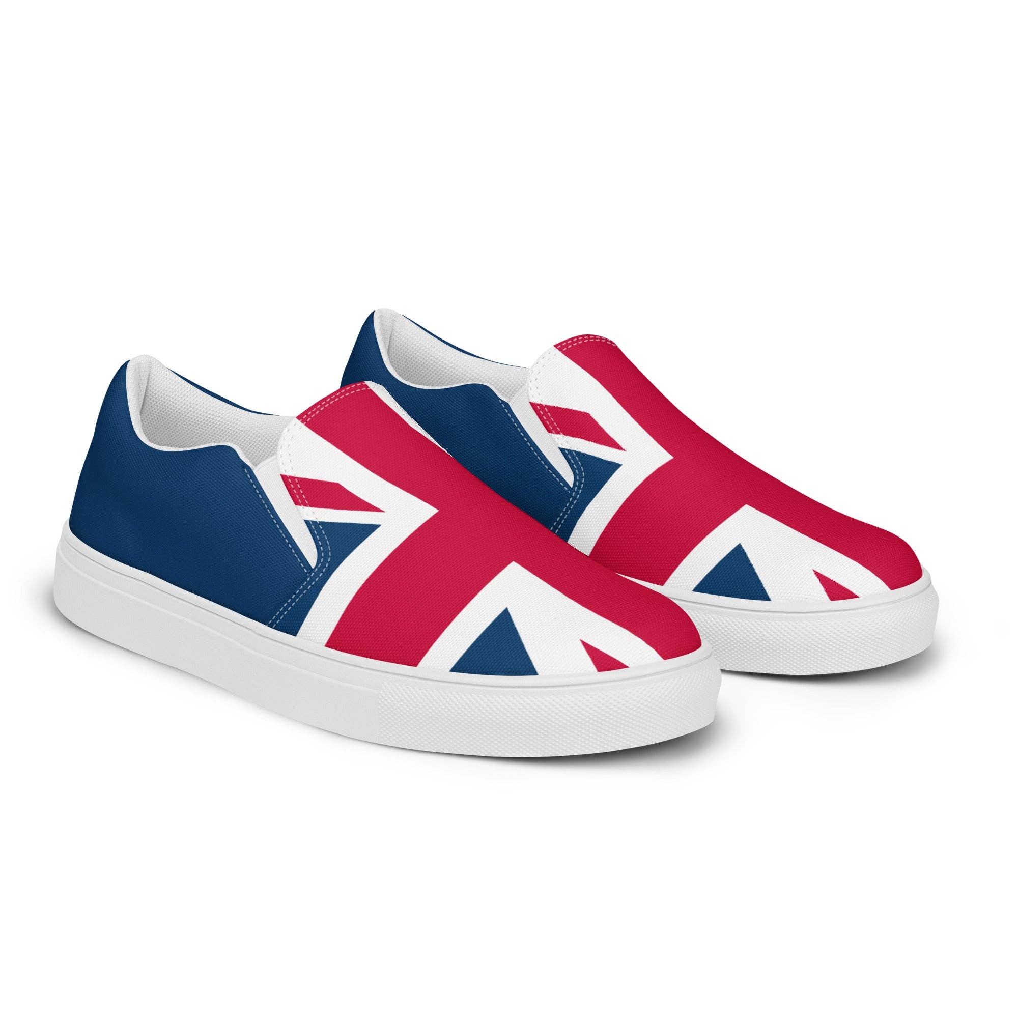 Jolly & Goode - Wholesale Slip On Sneakers - Women's - Women’s Union Jack Slip-On Shoes11