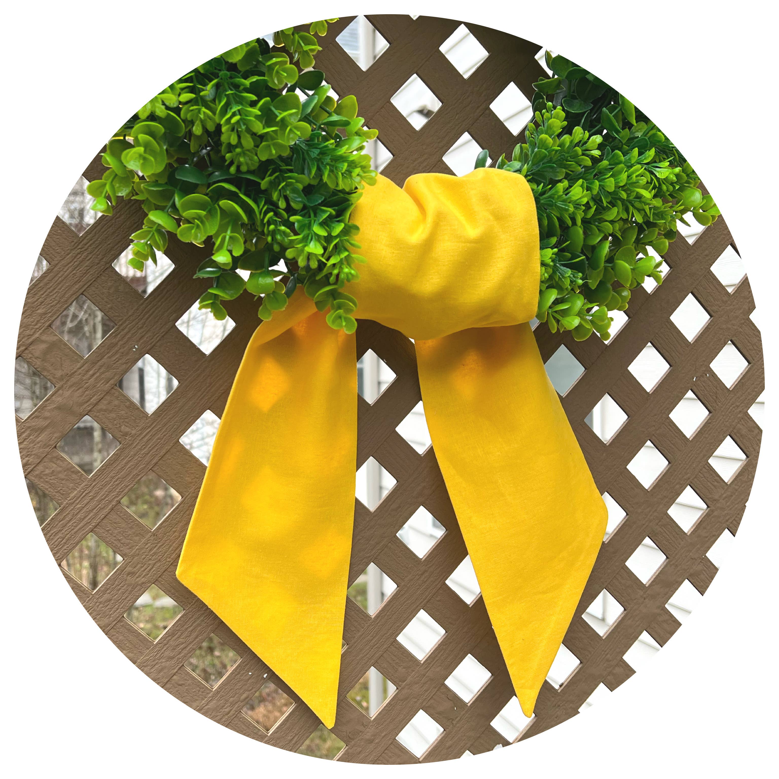 THE ROYALTY COLLECTION - Wholesale Wreath - Linen Blend Sashes41