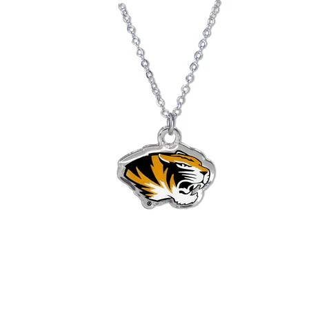 University of Missouri Tigers Fan Necklace for wholesale by Fan Frenzy Gifts