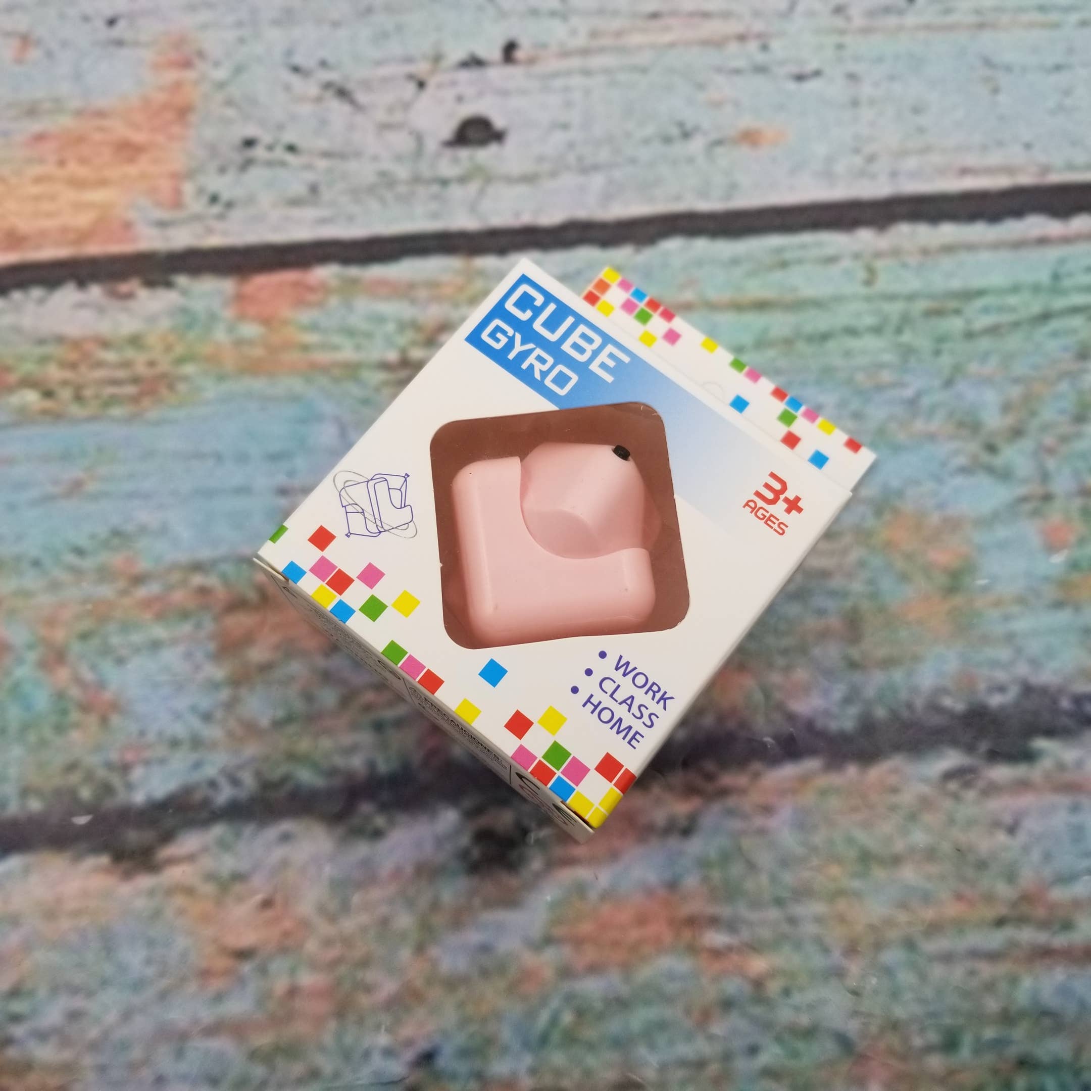 MIAS SHOP – wholesale Fidget toy – Kids – Rotate Square Dice Gyro Fidget cube0