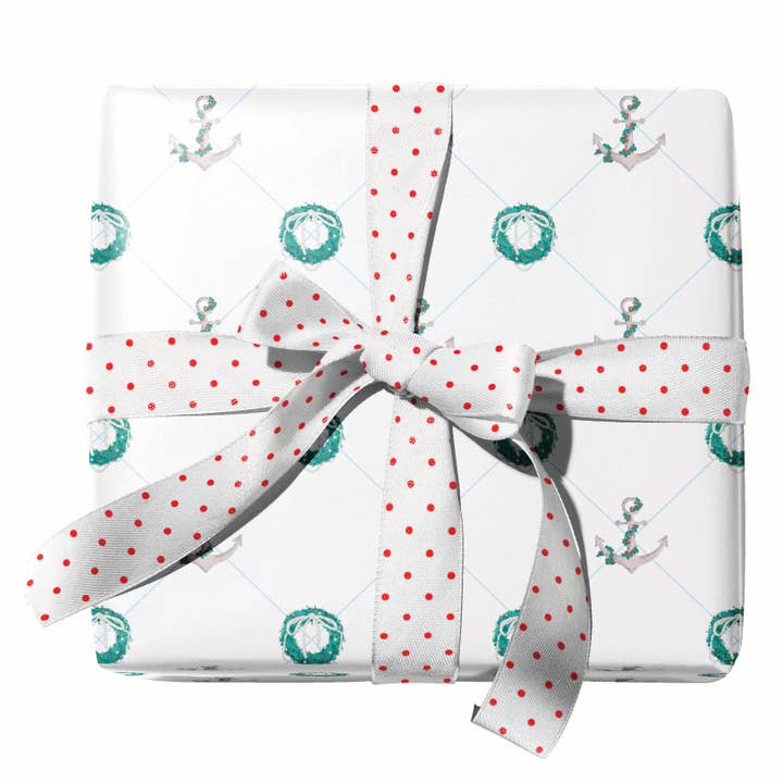 Ramus & Co. - Wholesale Wrapping Paper Roll - Seas N' Wishes Gift Wrap Double-Sided2