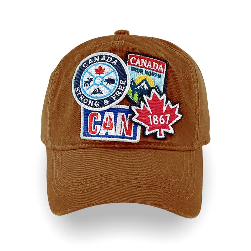 Northern Icons Canada – Großhandel Basecap – Unisex – Kanada Gemischte Stickabzeichen Kappe5