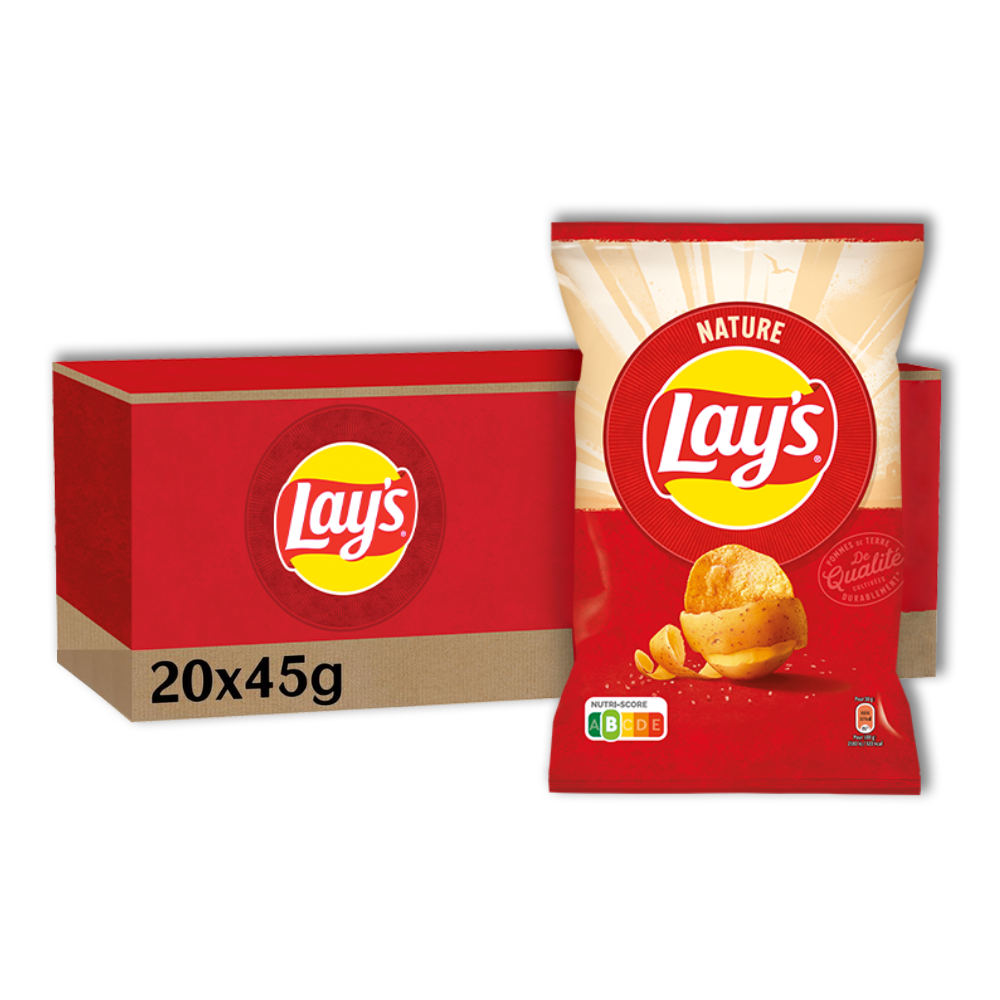 123bonbon - Wholesale Chips - LAY'S Chips Nature2