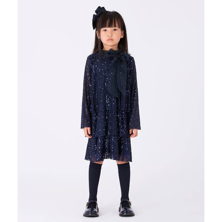 Shimmering Girls Sequin Dress for wholesale by Mama Luma