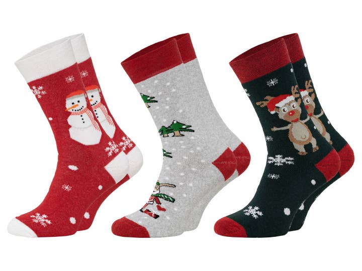 Meias térmicas natalinas Chilli THERMO por atacado de ChiliLifestyle