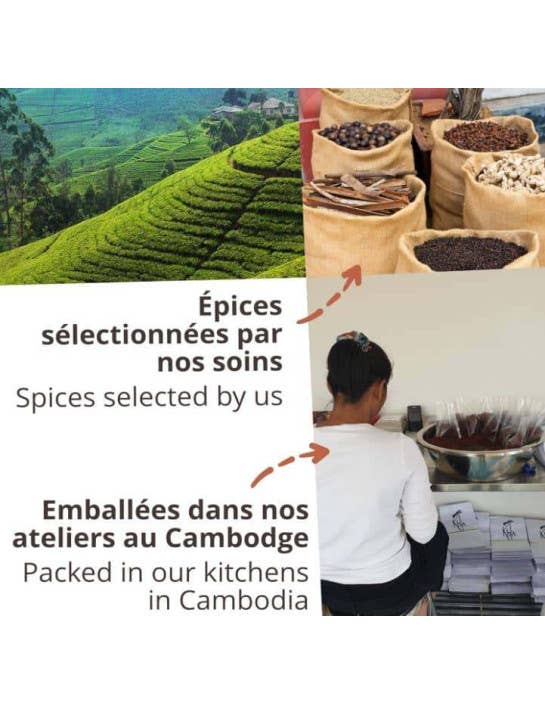 Khla - L'épicerie du Mékong - Wholesale Dried Spice - Ceylon Cinnamon - Organic - Powder - 250g5