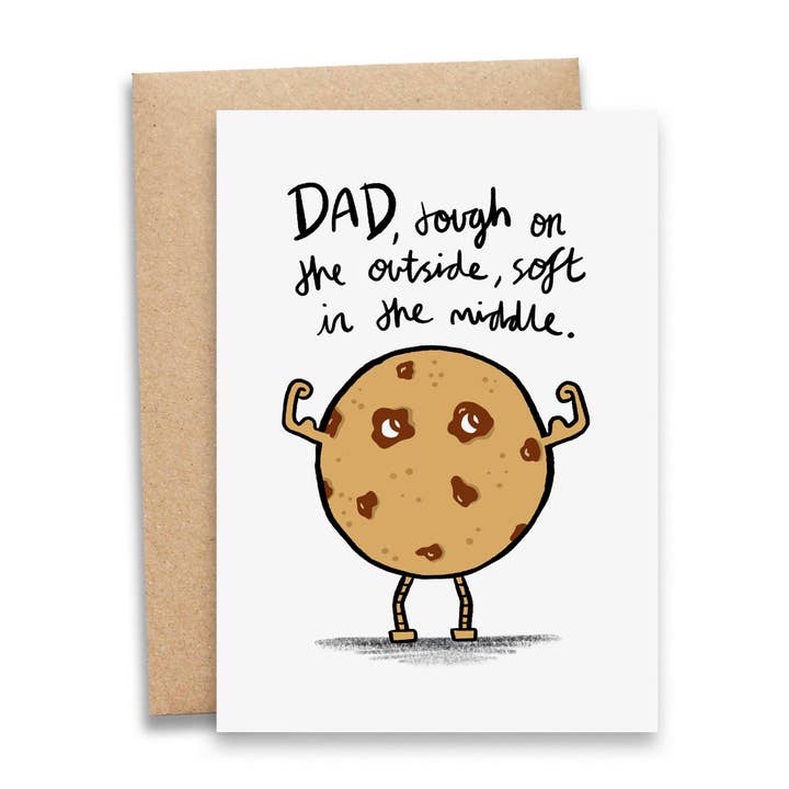 Tough Cookie | Father's Day Card for wholesale by Debmon Design