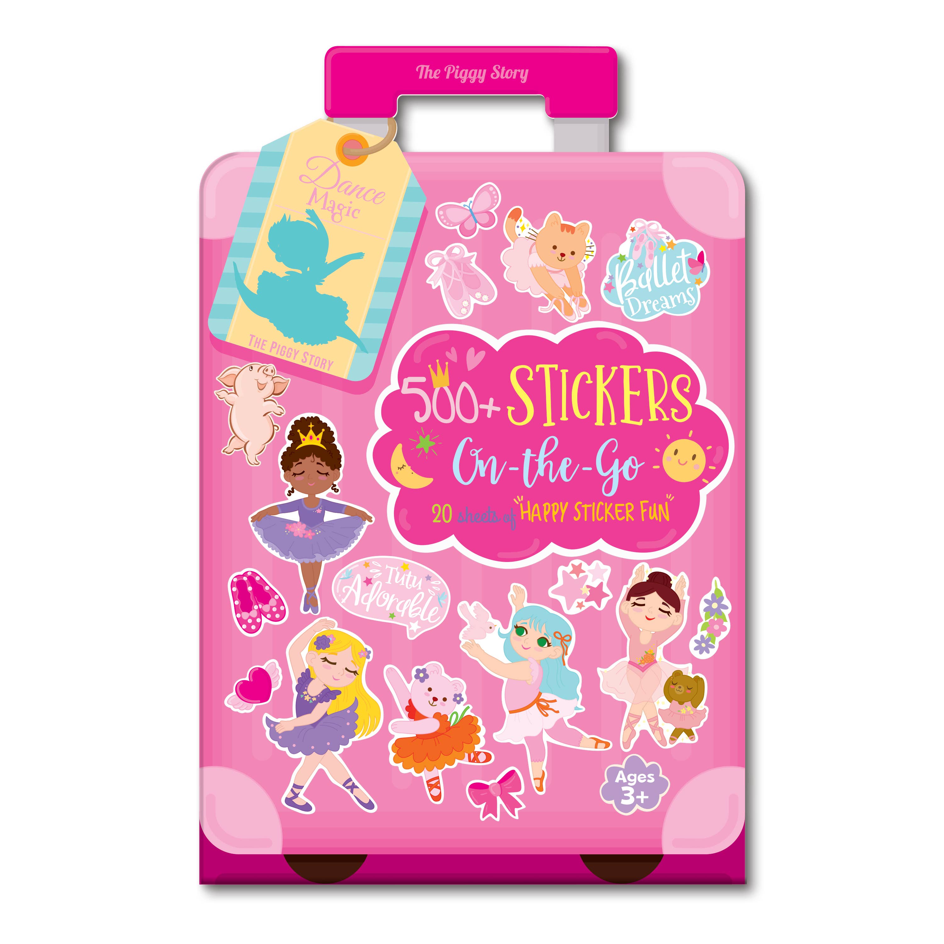 The Piggy Story - Wholesale Sticker - Kids & Baby - 500+ Stickers On-the-Go Display Value Pack for Kids12