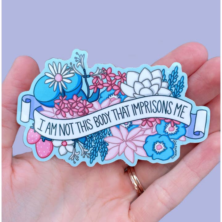 Jag är inte den här kroppen som fängslar mig för wholesale av Scrambled Pegs