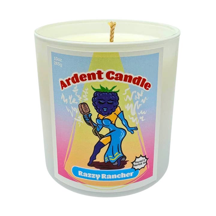 Razzy Rancher geurkaars - 10 oz voor wholesale door Saturday Candle Company