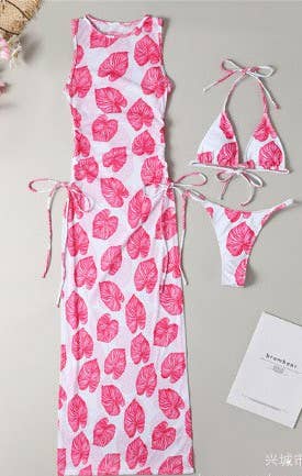 Miss Sparkling - Wholesale Two Piece Swimsuit - Women's - 3 piece swimwear set1