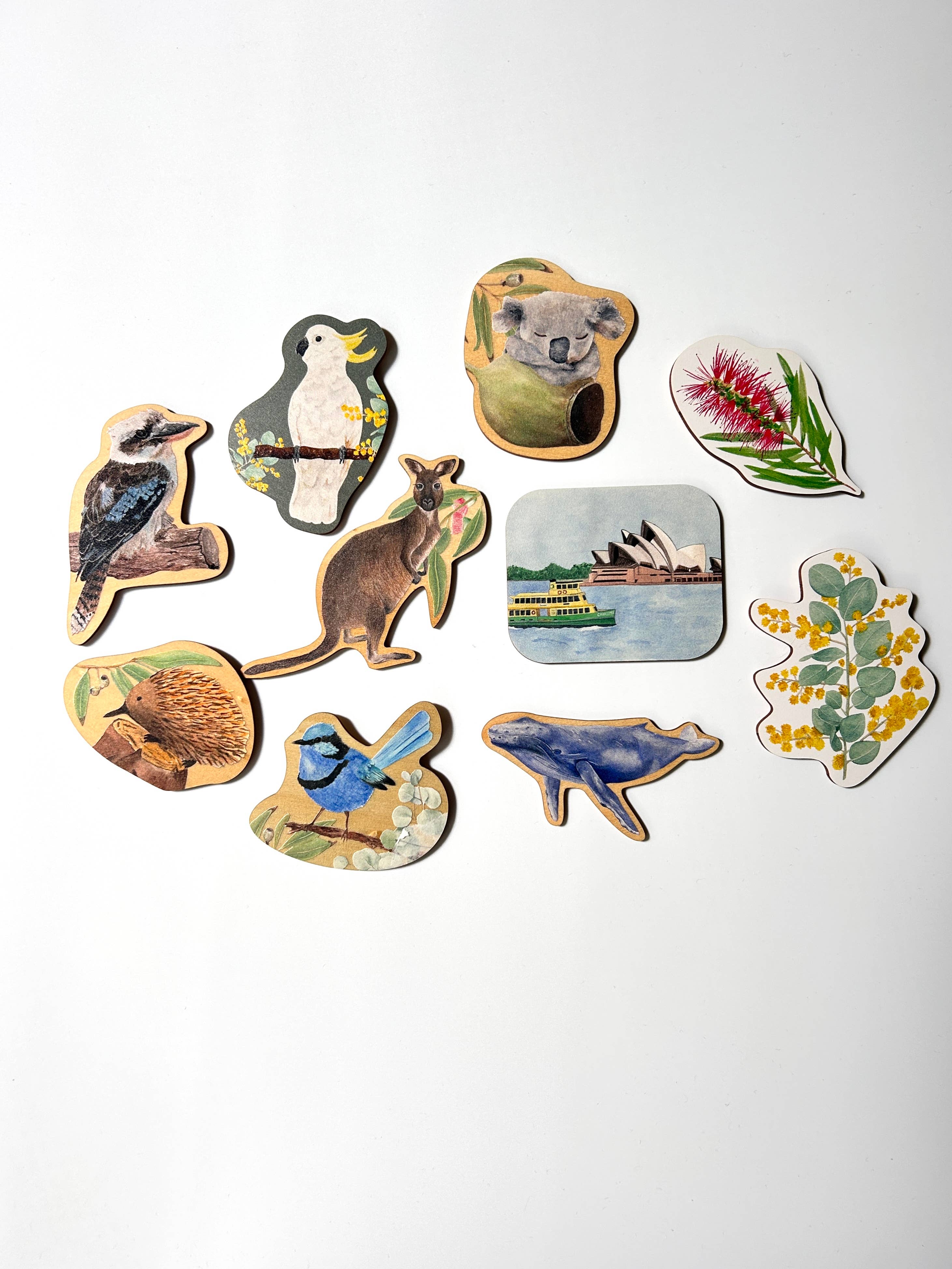 Olicas Art and Design - Wholesale Magnet - Wooden Magnets10
