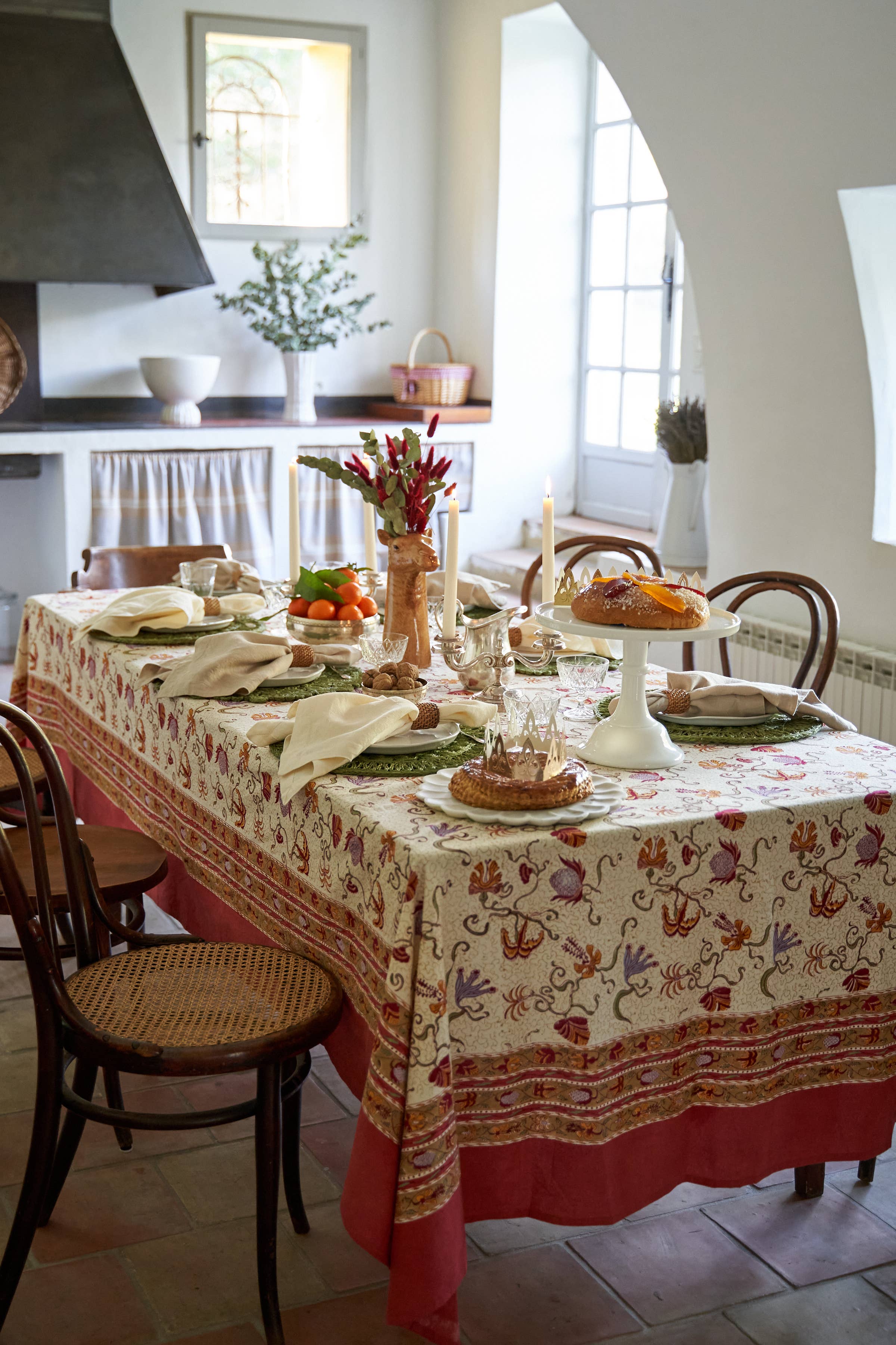 Couleur Nature - Wholesale Tablecloth - Fleurs des Indes | French Tablecloths3