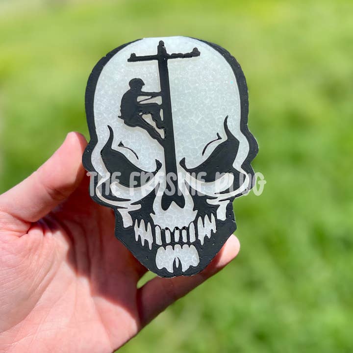 The Freshie Plug - Wholesale Car Freshener - Unisex - Lineman Skull